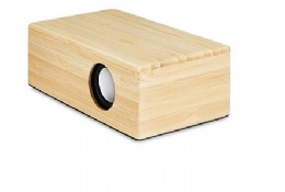 creative portable wireless speaker bamboo magic induction speaker