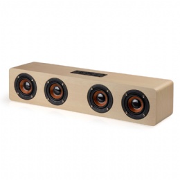 12w wood bluetooth speaker