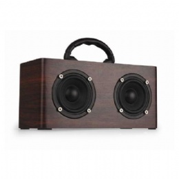 w9 portable wood bluetooth speaker
